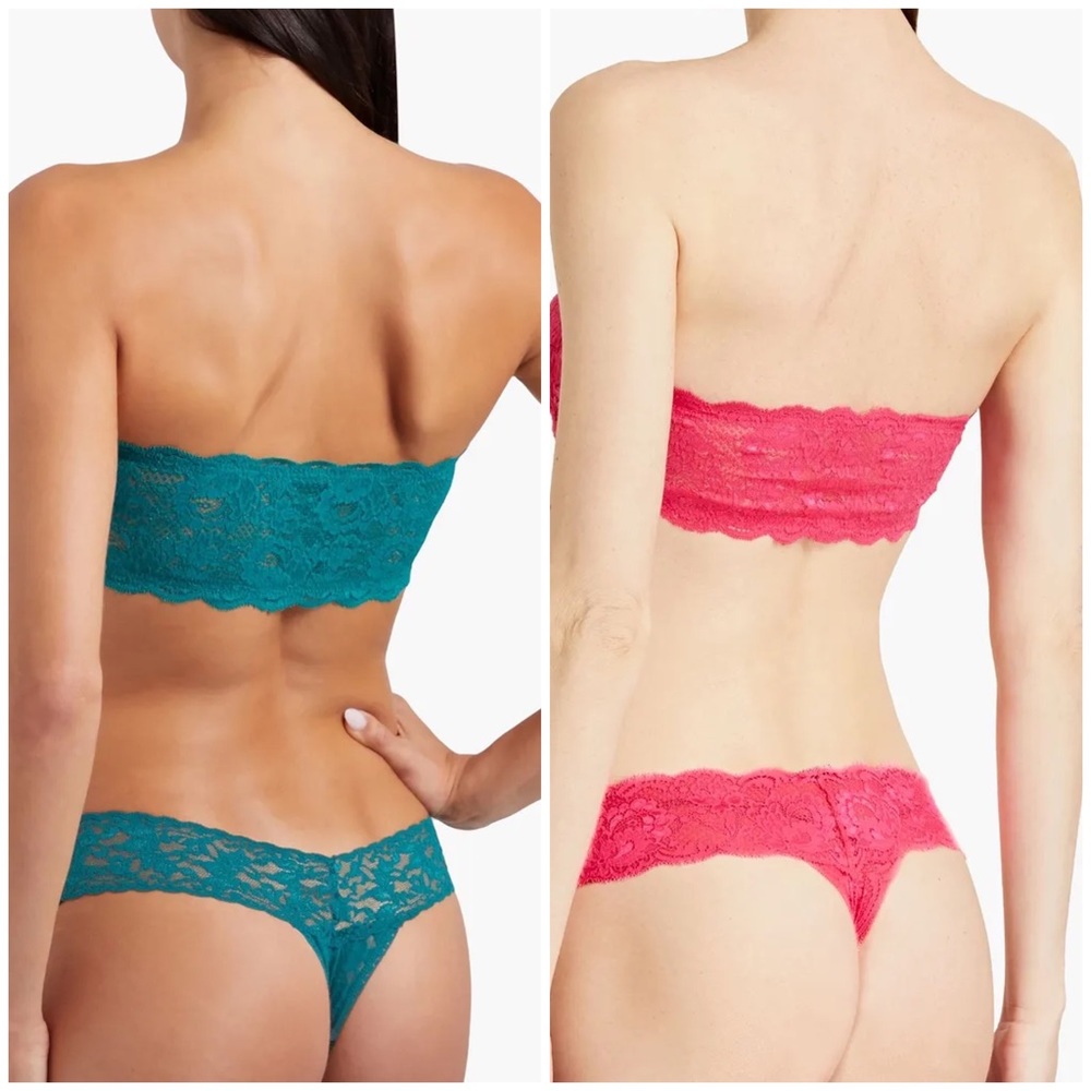 NWT🇮🇹TWO Cosabella Never Say Never Flirtie Bandeau Bras